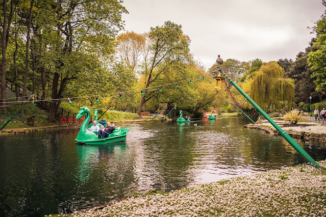 Peasholm Park Dragon Boats