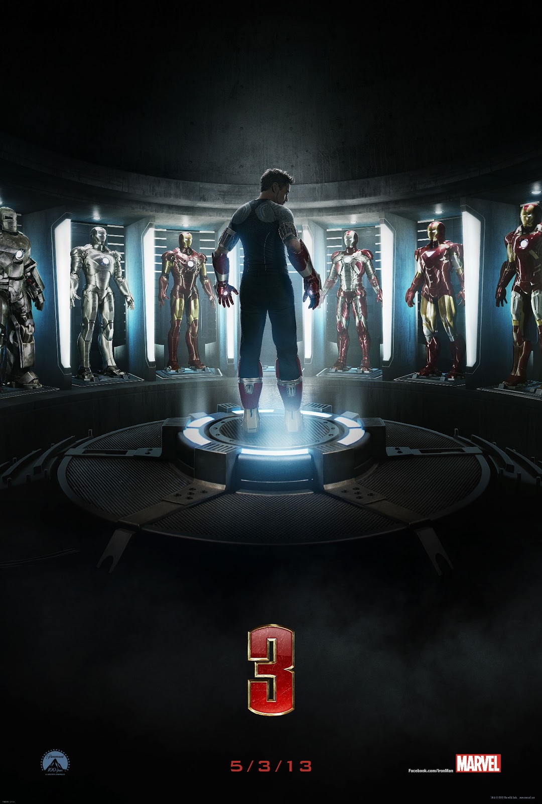 Iron Man 3 - Official Poster (2013)