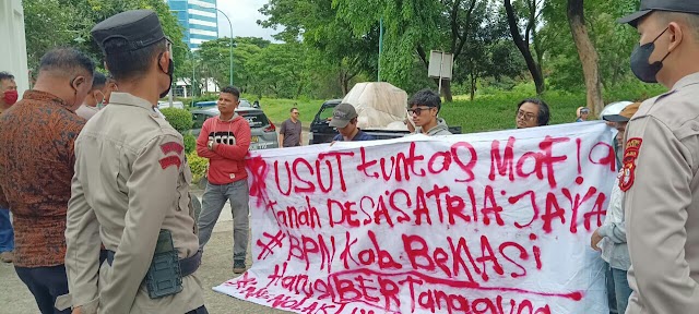 Dugaan Jual Beli Tanah TKD, Persatuan Pergerakan Mahasiswa Agus Salim 17 Usut Tuntas Mafia Tanah