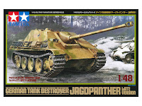 Tamiya 1/48 GERMAN TANK DESTROYER JAGDPANTHER LATE VERSION (32522) Color Guide & Paint Conversion Chart　