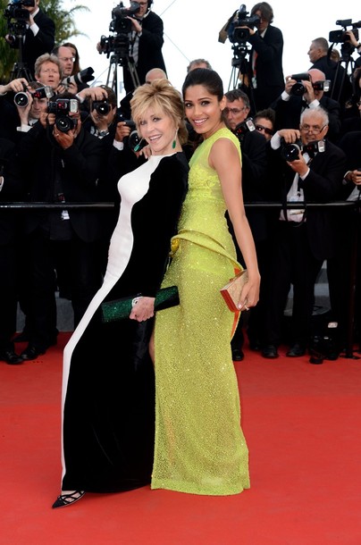 freida pinto cannes film festival unseen pics
