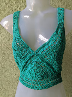 Chloe Crop Top - a free crochet pattern from Sweet Nothings crochet