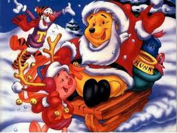 pooh cartoon xmas picture