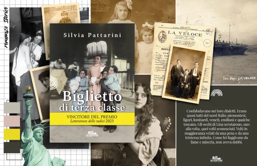 Biglietto di terza classe, il romanzo storico di Silvia Pattarini