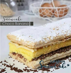 snowcake choco banana