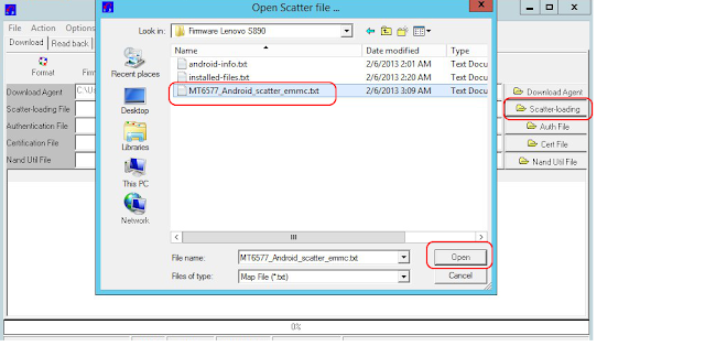 Cara Flash Lenovo S890 Menggunakan Flashtool