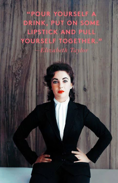 Red Lipstick Elizabeth Taylor