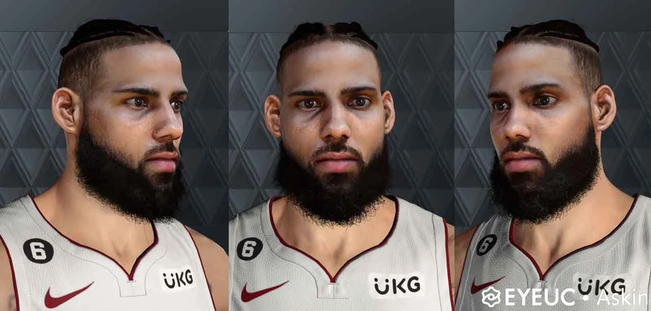 NBA 2K23 Caelb Martin Cyberface & Hair Update