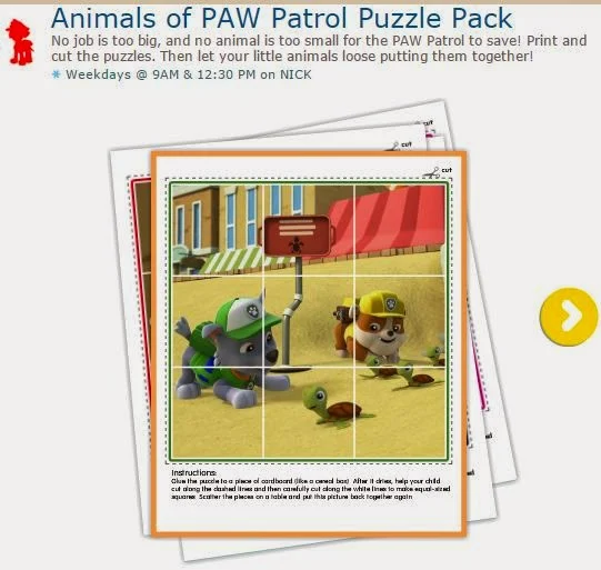 Paw Patrol o Patrulla Canina: Set de Puzzles para Imprimir Gratis.