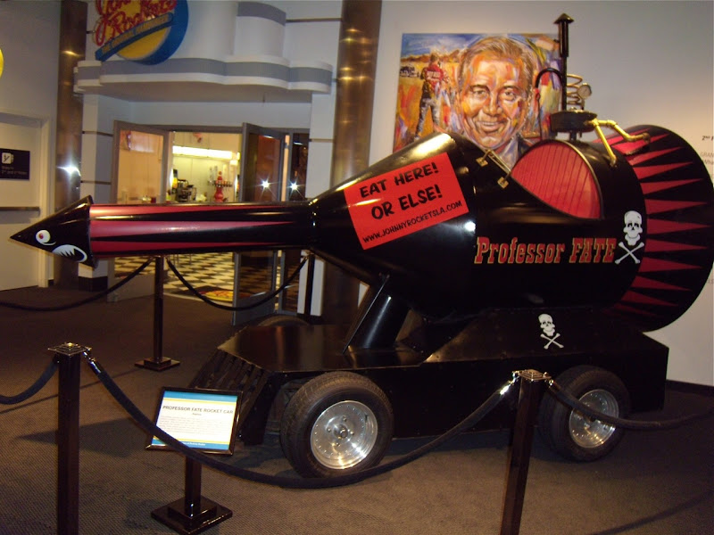 Professor Fate's Rocket car from The Great Race movie