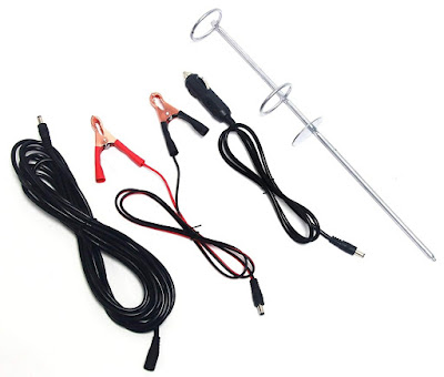 Outdoor Telescopic Fishing Rod Lamp With IR Remote For Camping, Travelling, Hang Out With Friends