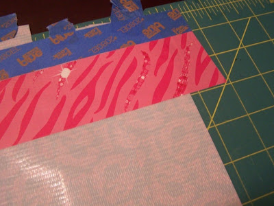 Scotch Colors and Patterns Duct Tape Barbie Apron by 504 Main