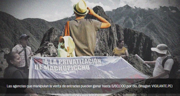 SOS Machu Picchu: mafias petardean el turismo para seguir lucrando de manera irregular con venta de entradas