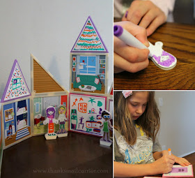 Build & Imagine Draw & Build Dollhouse