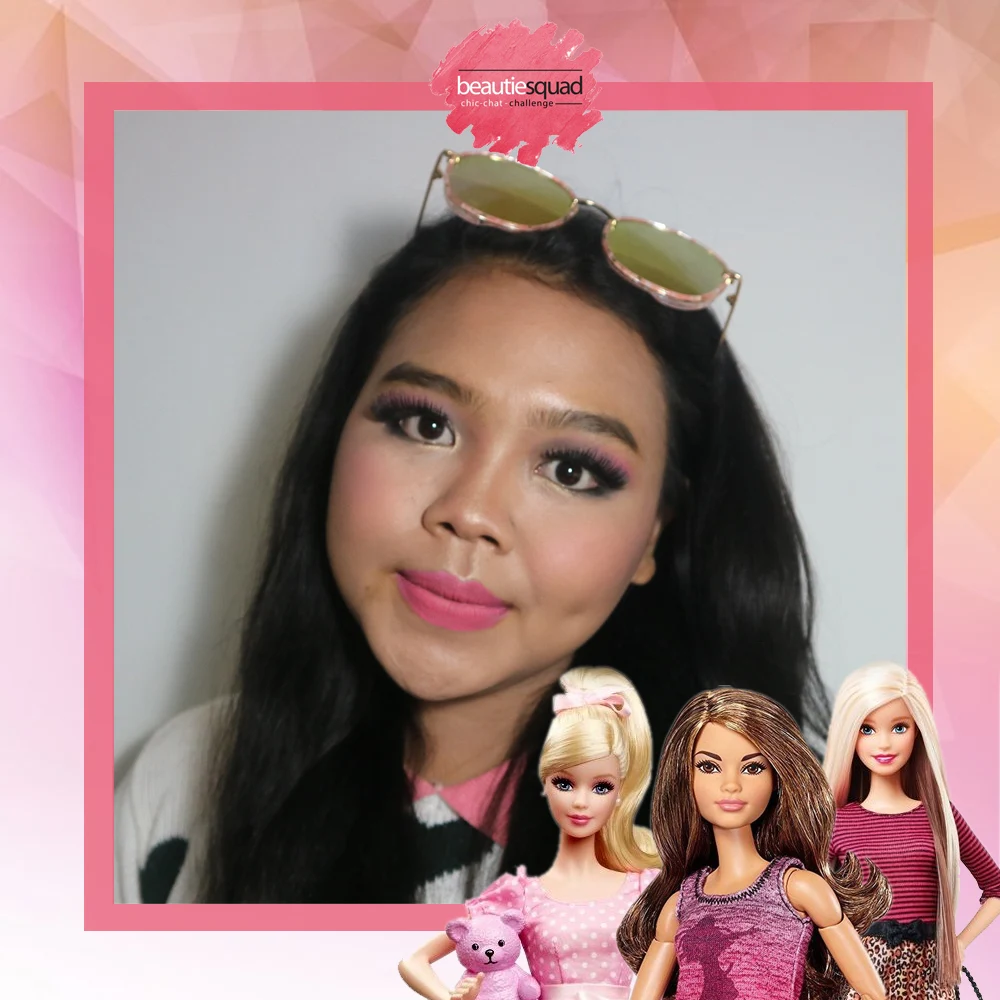 Maret Collab With Beautiesquad Barbie Make Up Look Cosmetics