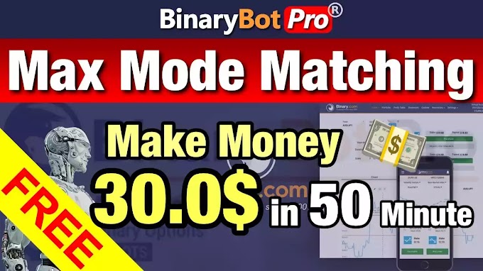 Maximum Mode Matching (Free Download) | Binary Bot Pro