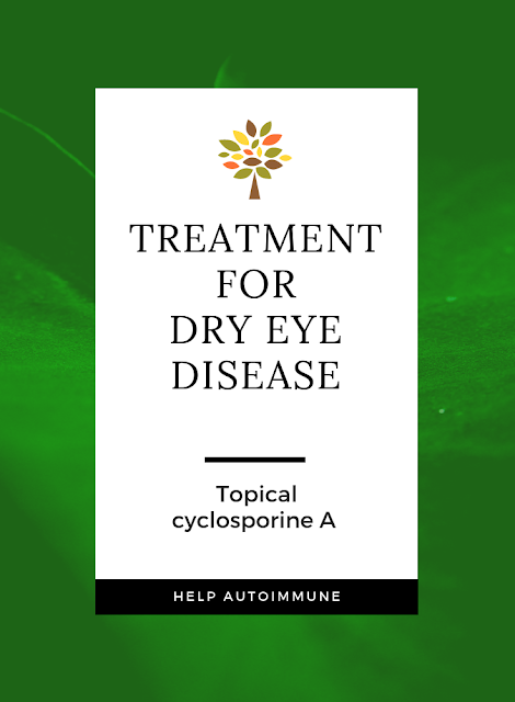 treatment of dry eye disease