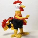 PATRON GRATIS GALLO AMIGURUMI 20478