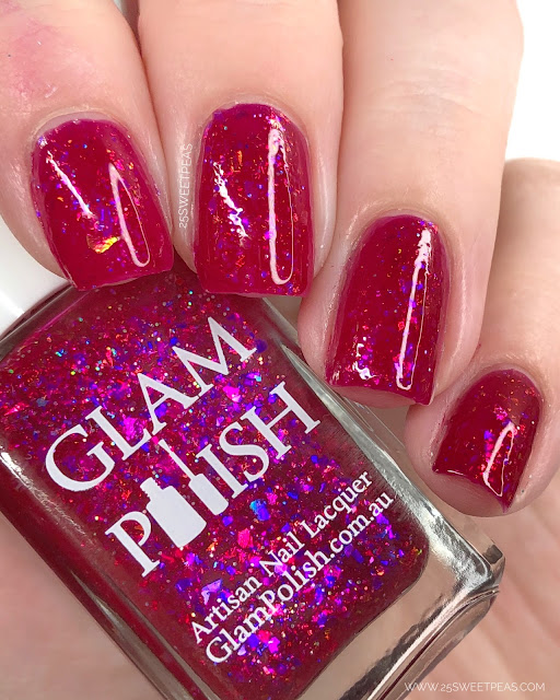 Glam Polish Bad Romance 25 Sweetpeas