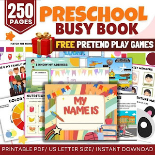 Kids Activity Worksheets Bundle