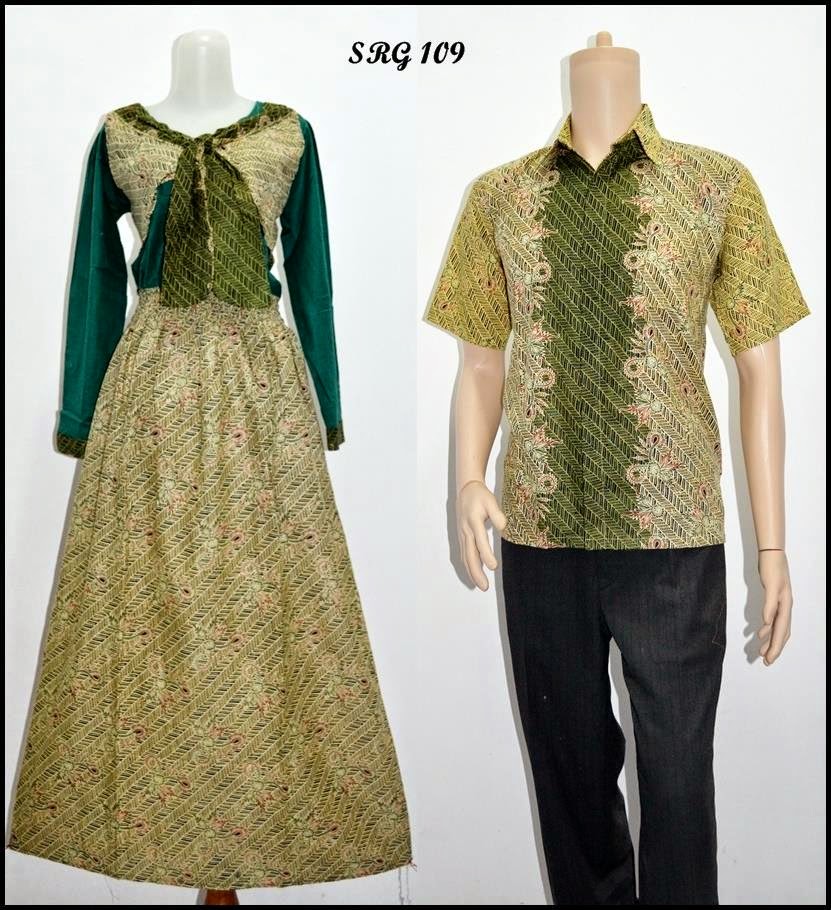 gambar model baju batik terbaru 2015