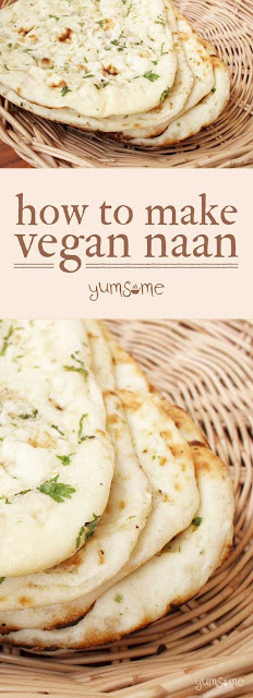 HOW TO MAKE VEGAN NAAN