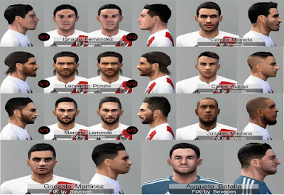 PES 6 River Plate 2018 Face-Pack FiX