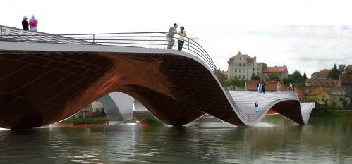 Unusual bridge in Slovenia Bridge in Slovenia