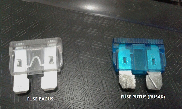 Perbedaan Fuse bagus dan Fuse rusak ( putus )