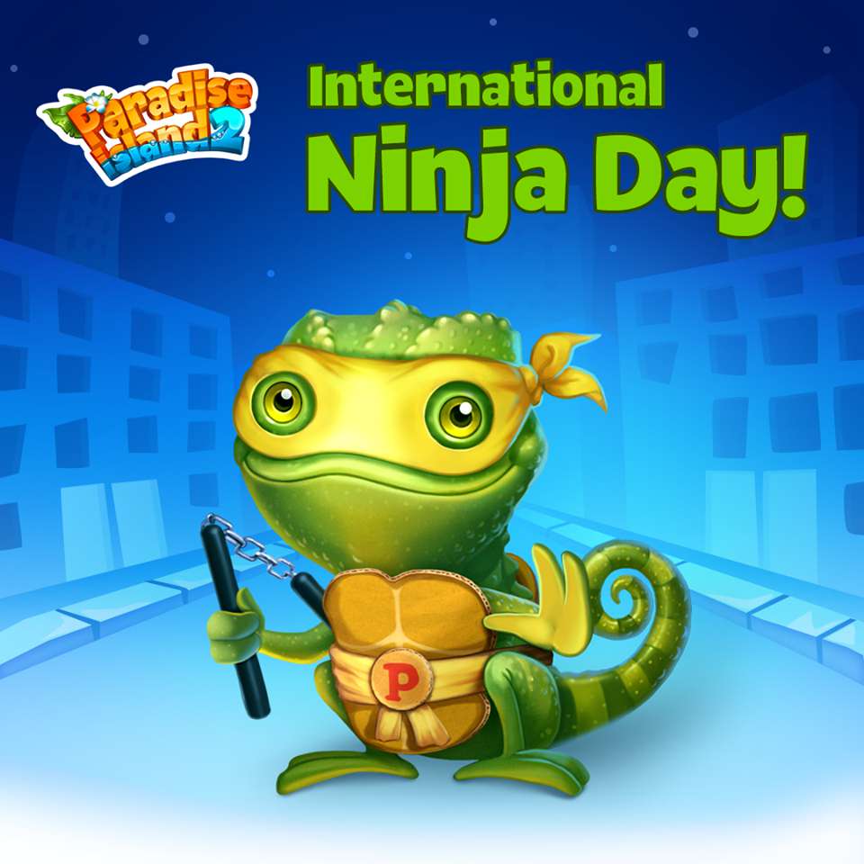 International Ninja Day Wishes Beautiful Image