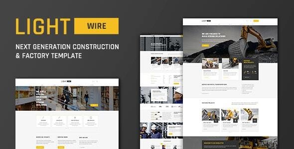 Construction And Industry Drupal Theme