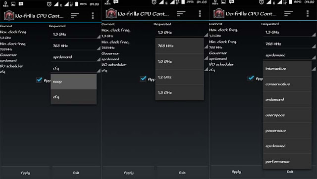 mempercepat androi dengan cpu control