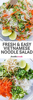 Fresh and Easy Vietnamese Noodle Salad