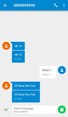 Fake Text Message App