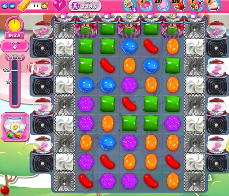 Candy Crush Saga level 2295