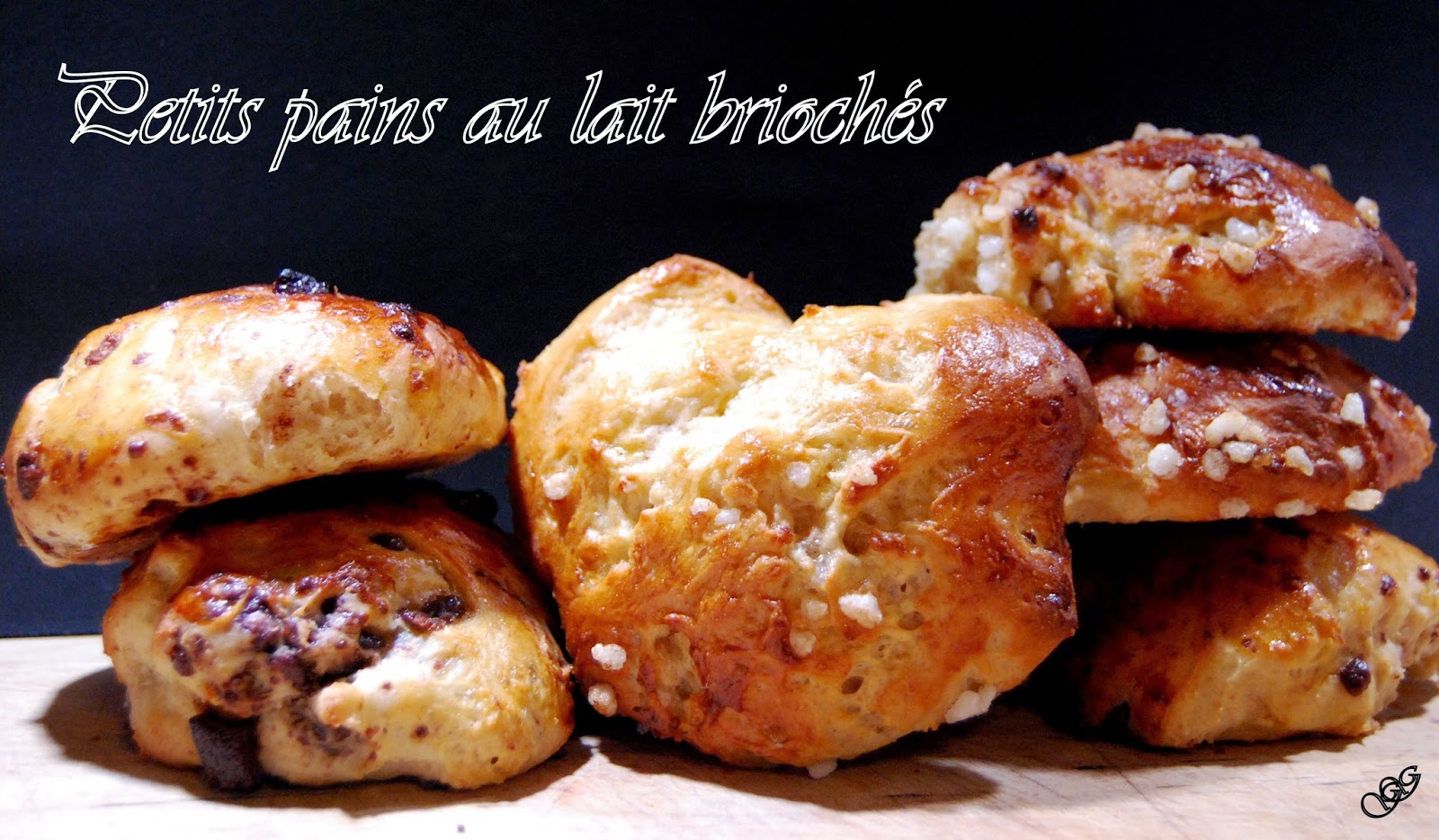 Petits pains au lait briochés