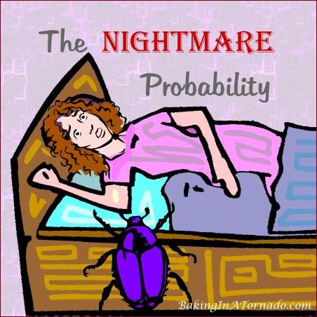 The Nightmare Probability | graphic designed by, featured on, and property of www.BakingInATornado.com | #MyGraphics