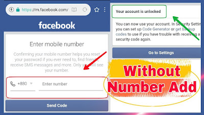 NUMBER LOCKED SOLVED | Facebook Account Lock Bypass Without Add Unlock Process 