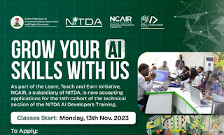 NITDA AI Developer Intermediate Training Registration Form
