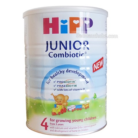 Sữa bột Hipp Junior Combiotic 4 hộp 800g của Đức
