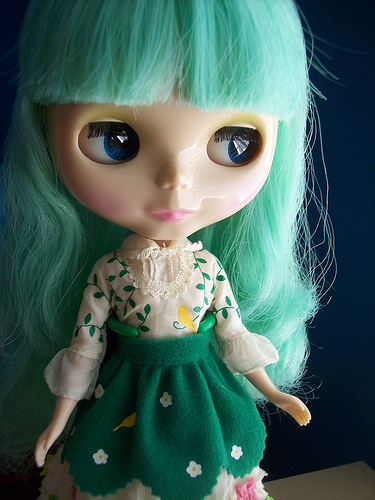 Many known artists and companies have used the Blythe dolls since then for 