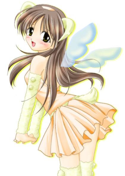 anime angel drawings. cute anime pets