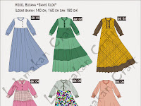 Pola Baju Gamis Anak Modern