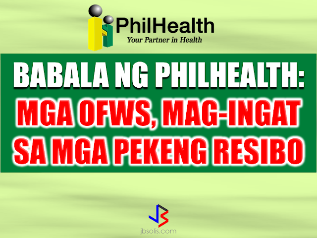 The Philippine Health Insurance Corporation (PhilHealth)has issued a warning to its members, especially the Overseas Filipino Workers, against fake official receipts for premium contribution payments circulating in various parts of the country.  Reports have come to the attention of PhilHealth that a number of recruitment agencies are issuing falsified PhilHealth Official Receipts (PORs) to OFWs as part of their document processing.  This discovery has prompted the state-run health insurer to issue a series of advisories reminding the public to be vigilant about the proliferation of the fake PORs.   Likewise, PhilHealth called on its OFW members to be more vigilant and be watchful of persons or establishments issuing such fake receipts when paying their premium contributions as these may result that their PhilHealth benefits may not be availed.      The PhilHealth management in  coordination with the POEA and other concerned offices is currently working to further intensify the campaign against agencies committing such illegal acts.  Source: Philhealth  RECOMMENDED:  As a member of Philhealth,your family can also enjoy hospitalization benefits.Just make sure that they are listed as your beneficiaries or dependents. Qualified dependents are non-member spouse,children(legitimate,acknowledges,illegitimate,and legitimated) adopted child/children below 21 years of age,single and unemployed. If you already a Philhealth member and you are not sure about who are your listed dependents,we are going to provide you the information on how to check your listed beneficiaries and dependents in the comfort of your home.    After occupying government housing project in Pandi Bulacan that has been eventually given to them by NHA, Kadamay members has a new demand on President Duterte. They want free electricity and water supply. In an hour long protest they made infront of Pandi Municipal Hall in Bulacan, some 300 members of Kadamay  wishes that their demand would be heard by the government. After acquiring the houses they illegally occupied, they demanded that electricity and water supply has to be provided by the government for free.   And it just doesn't end there, there's more. Kadamay also demanded that the government must provide them with jobs and livelihood with high income.  Kabataan party list  Rep. Sarah Elago and Anakpawis party list Representative Ariel Casilao, the plight of Kadamay does not only end on occupying government housing projects.  Casilao said that Kadamay members has no jobs and it is government's responsibility to give them adequate livelihood or jobs.  Meanwhile, Kadamay leader admitted that she has  far different status in life  compared to her members. In an interview with Sheryl Cosim on News 5, Marissa Palomeno, admitted that she has two children who are both engineers and another child who is a financial analyst in Canada. Palomeno said even though she is far well-off  as compared to her members, she does not forget where she came from and that is the common thing  that makes her cling with the poor. Recommended: DOLE To Hold A Job And Business/Livelihood Fair On Labor Day    ©2017 THOUGHTSKOTO www.jbsolis.com SEARCH JBSOLIS Meanwhile, Kadamay leader admitted that she has  far different status in life  compared to her members. In an interview with Sheryl Cosim on News 5, Marissa Palomeno, admitted that she has two children who are both engineers and another child who is a financial analyst in Canada. Palomeno said even though she is far well-off  as compared to her members, she does not forget where she came from and that is the common thing  that makes her cling with the poor.*Update: Due to the reports that Kadamay demands free water and electricity from the government, the group has shifted gears and released a public clarification that they only demand direct installation of water and electricity service.  ©2017 THOUGHTSKOTO www.jbsolis.com SEARCH JBSOLIS