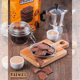 Virall: KRENIES (KREkers browNIES) - Cara baru menikmati brownies, lagi hits gaes!!