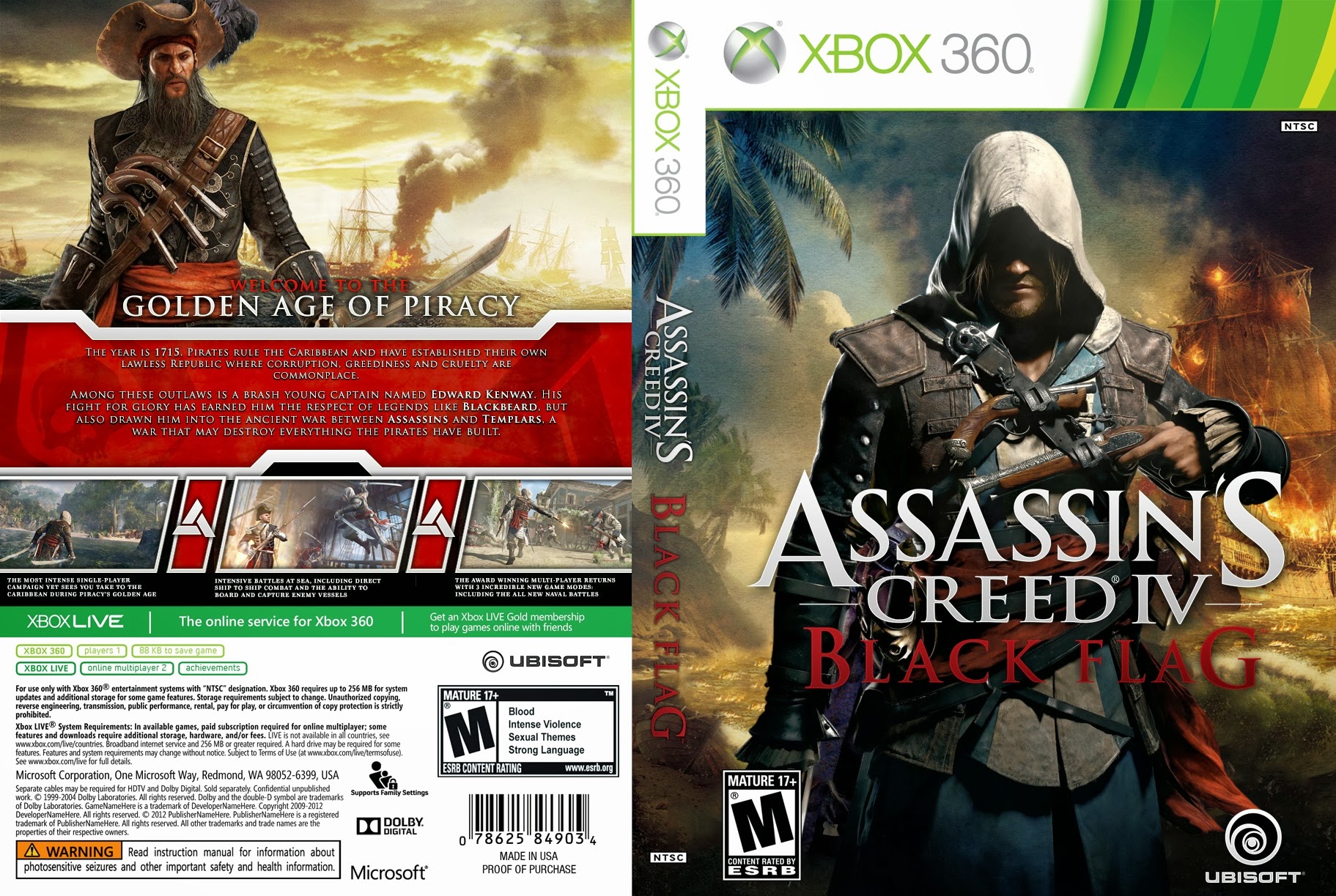 ASSASSINS CREED 2 PT-BR ( XBOX 360 RGH ) – GorozinhoBR