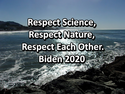 Respect Science, Respect Nature, Respect Each Other. Biden 2020 - Ocean Meme - Please Share Worldwide! Thanks! #Vote4Joe - gvan42