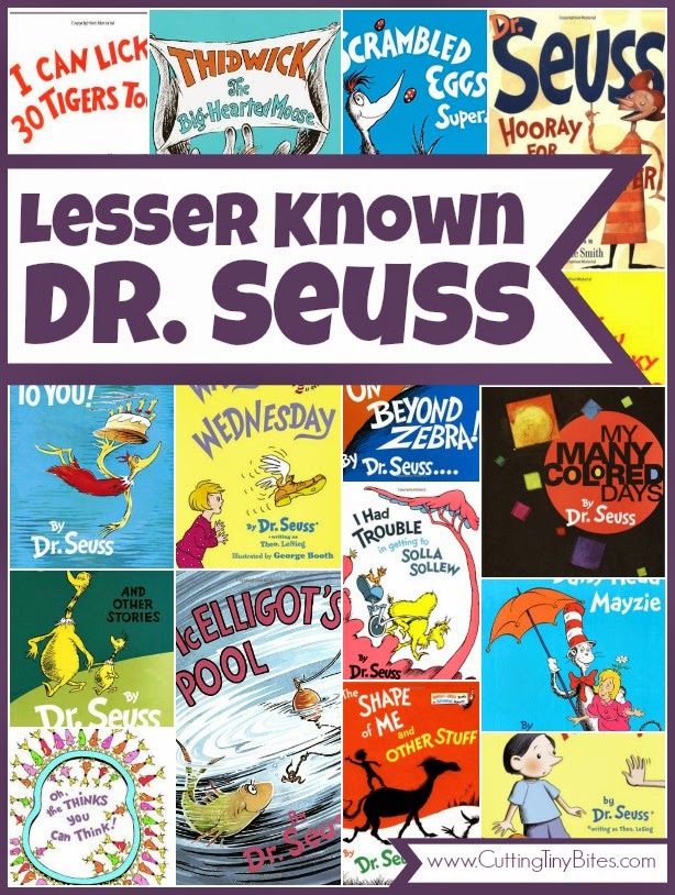 Lesser Known Dr. Seuss Books- review list for kids