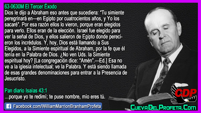 Dios está llamando a Sus Elegidos - Citas William Branham Mensajes