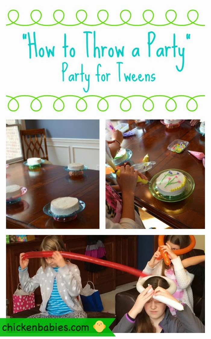 chicken babies How to Throw a Party  Tween  Birthday  Party 